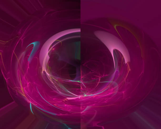 istock abstract digital fractal, fantasy design render, 1138124475
