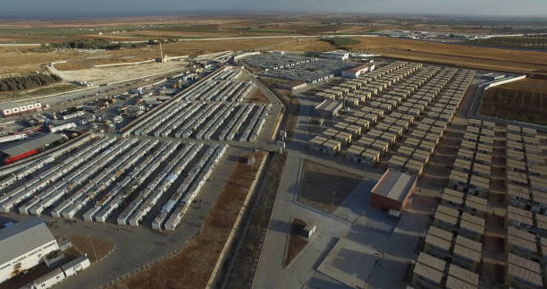istock Syrian refugee camp in Kilis,Turkey 1138130312