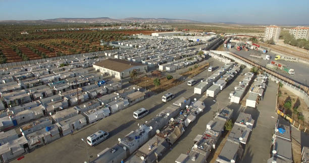 istock Syrian refugee camp in Kilis,Turkey 1138130317