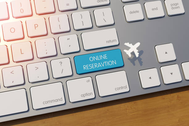 istock Flight tickets travel vacation booking 1138132403