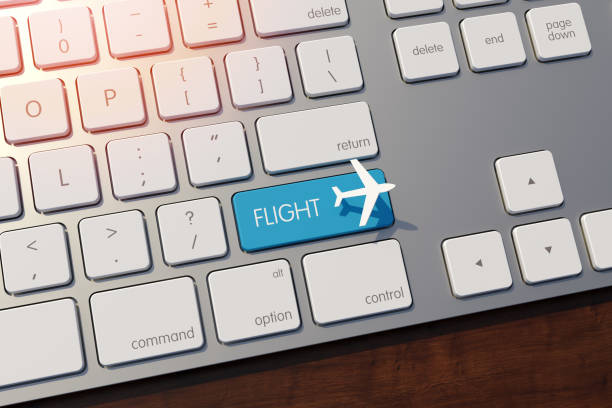 istock Flight tickets travel vacation booking 1138132480