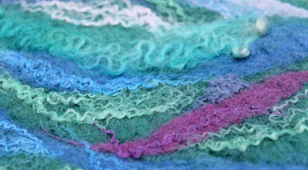 istock art color felt background texture, wool handmade textile 1138133491