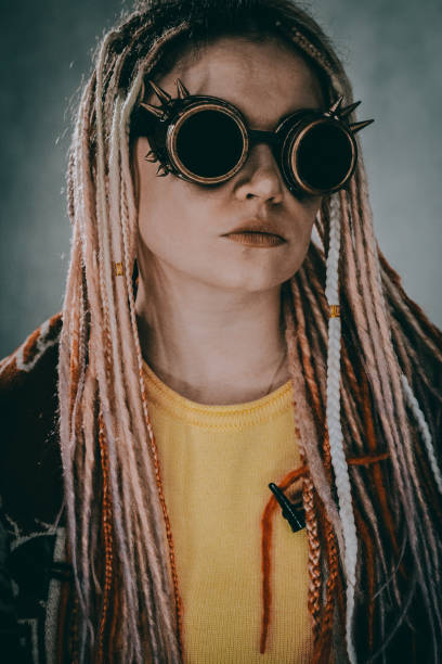 istock Cyberpunk girl 1138133626