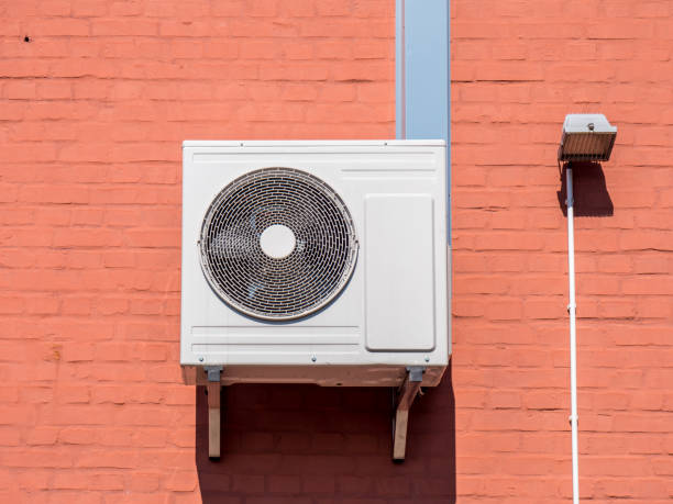 istock Air conditioning on the house wall 1138134209