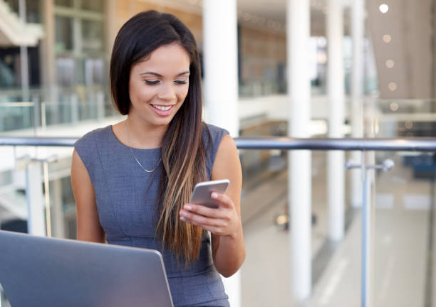 istock Staying connected keeps her ahead of the curve 1138134464