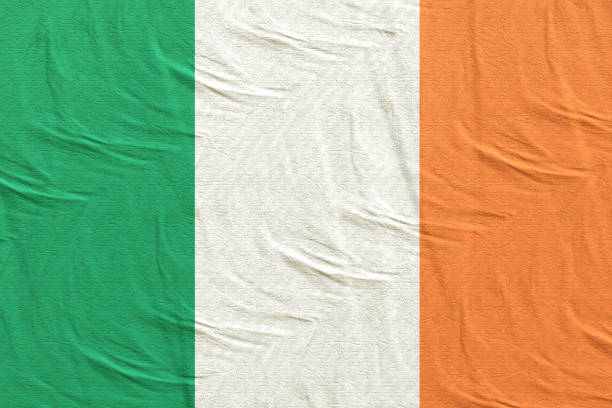 istock Ireland flag waving 1138134609