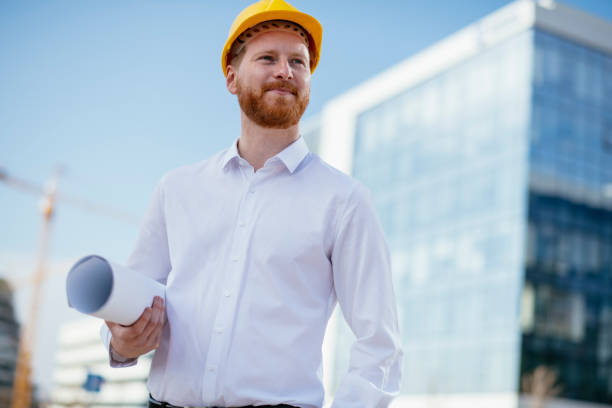 istock Male architect outdoors 1138136717