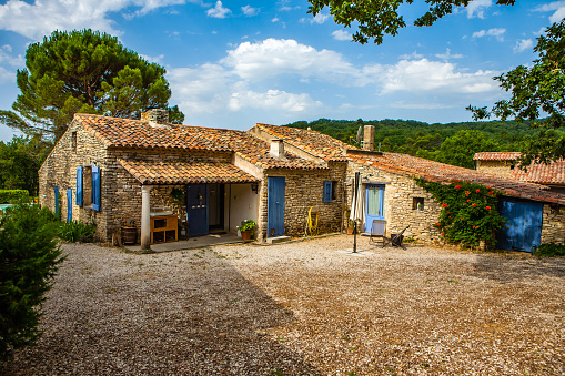 Typical Provencal houses