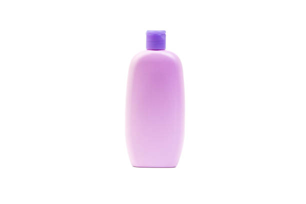 istock Baby oil or shampoo bottle isolated on white background. 1138138991