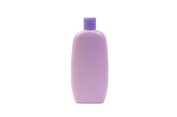 istock Baby oil or shampoo bottle isolated on white background. 1138138995