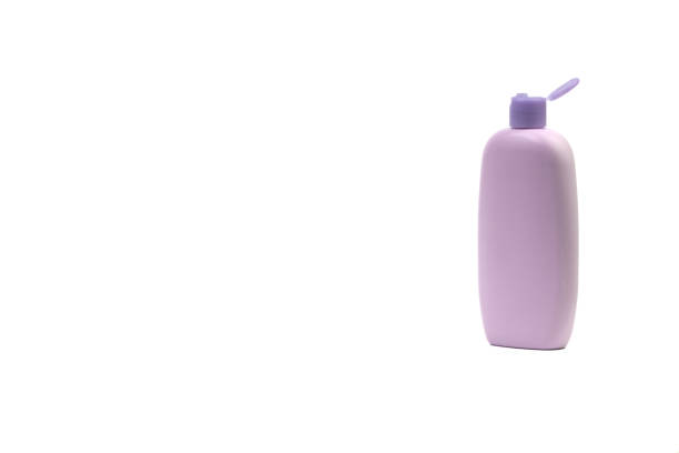 istock Baby oil or shampoo bottle isolated on white background. 1138139007