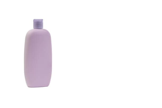 istock Baby oil or shampoo bottle isolated on white background. 1138139016