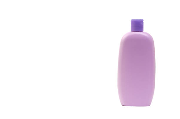 istock Baby oil or shampoo bottle isolated on white background. 1138139029