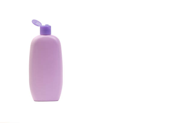 istock Baby oil or shampoo bottle isolated on white background. 1138139082
