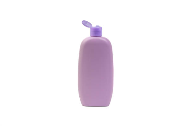 istock Baby oil or shampoo bottle isolated on white background. 1138139084