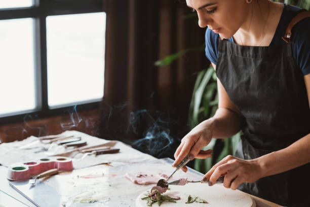 istock clay art ceramic craft artist studio workplace 1138142540