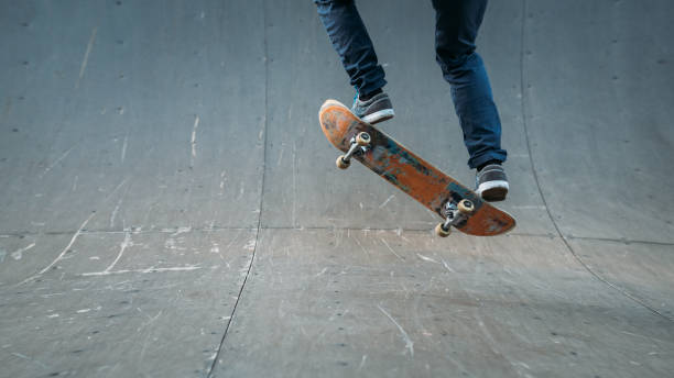 istock urban man hobby skateboarding leisure trick park 1138142585
