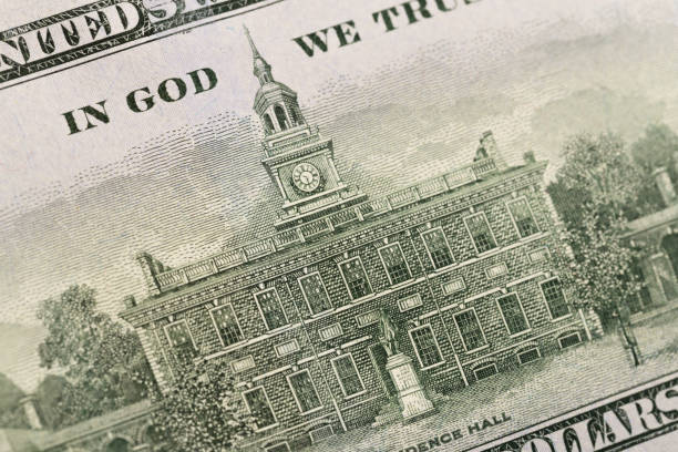 istock US hundred  Dollar elements , super macro, close up photo 1138143822