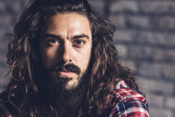 istock Portrait of young hipster man looking at camera. 1138143998