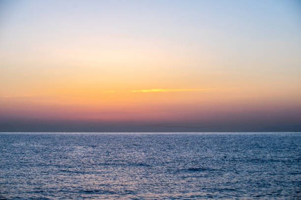 istock Early summer morning bright sky Beach in Crete 1138147546