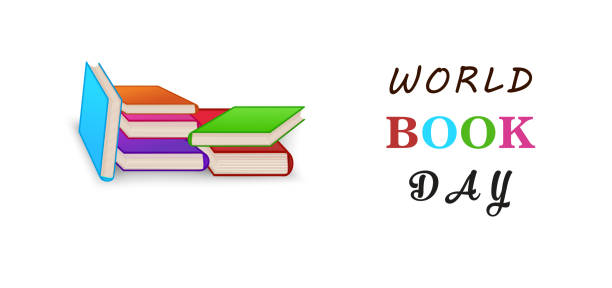 istock World book day. Stack of colorful books isolated on white background with copy space. Education vector illustration. 1138148893