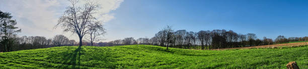istock Landscape, Panorama, Lohmar, Germany, Spring, Mountain, Valley, Mountain, Hill, Green Meadow, Blue Sky 1138149624