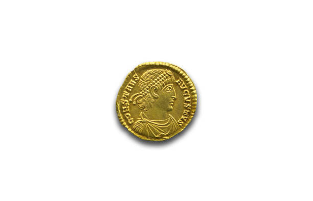 istock Constans Roman Emperor coin 1138151051