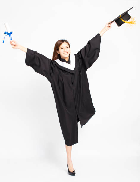 istock smiling asian girl graduation with diploma 1138153220