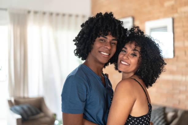 istock Couple Portrait at Home 1138154540