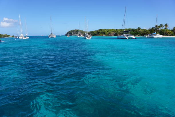 istock Tobago Cays view from a yacht 1138156744