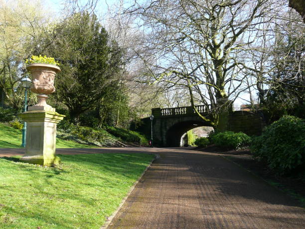 istock Springs day in Avenham Park, Preston 1138161529
