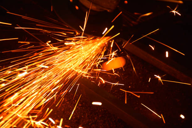 istock Magic glowing Flow of Sparks in the Dark background 1138164268