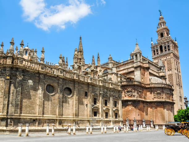 istock Giralda tower and Seville Cathedral, Spain 1138165514
