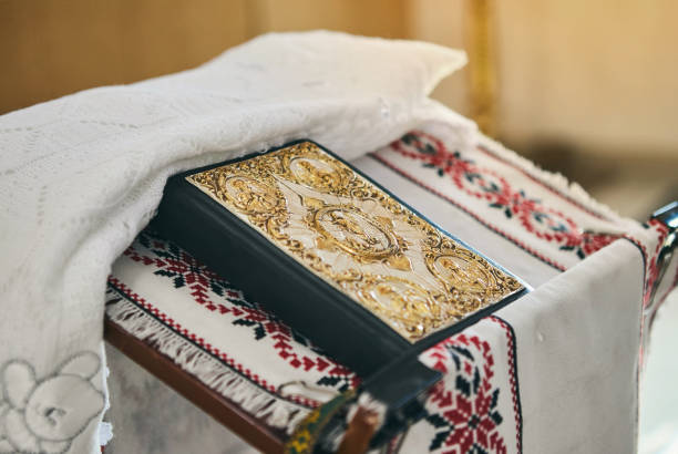 istock Bible on the altar 1138171141