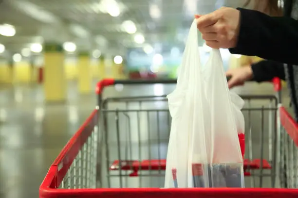 Photo of After shopping in the supermarket