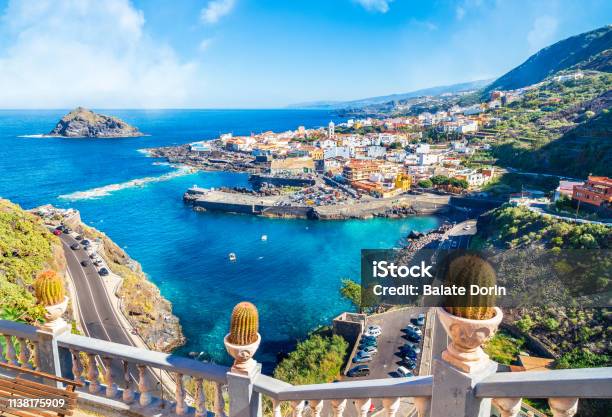 Landscape With Garachico Stock Photo - Download Image Now - Tenerife, Canary Islands, Spain