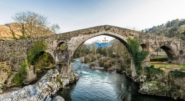 istock Romanesque bridge, Asturias 1138177486