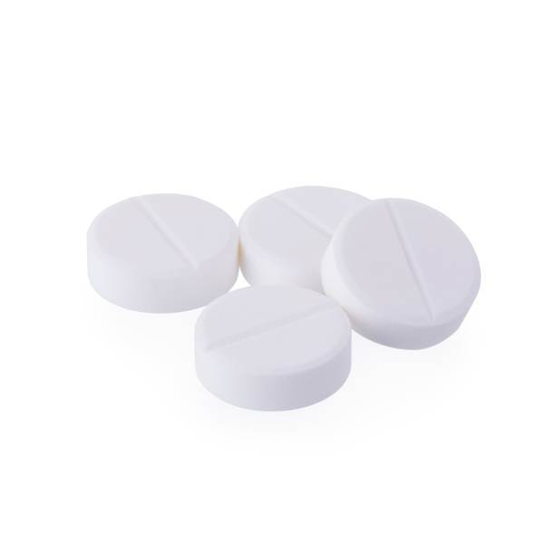 istock Paracetamol medicine tablets isolated on white background 1138181187