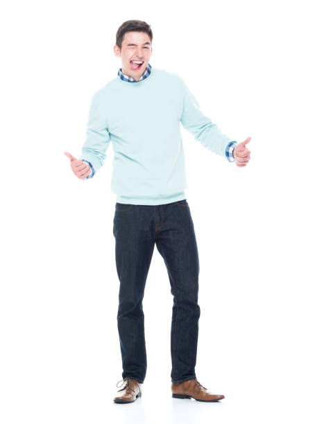 istock Attractive man is super happy 1138184763