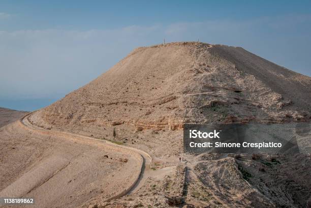 Machaerus A Fortified Hilltop Palace Located In Jordan Near The Jordan River And The Dead Sea It Is The Location Of The Imprisonment And Execution Of John The Baptist And Its The Setting For Herod The Great Herod Antipas Princess Hero Stock Photo - Download Image Now
