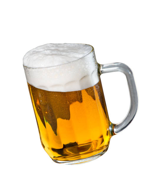 istock Beer glass isolated on the white background 1138191642