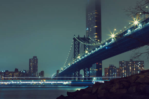 istock Manhattan Bridge NYC Skyline 1138196569