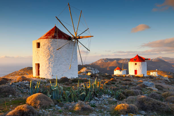 Amorgos, Greece. stock photo