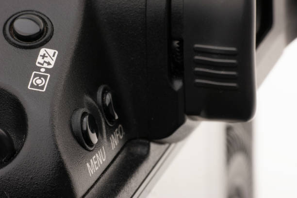 istock Close up of a modern, digital camera. 1138201511