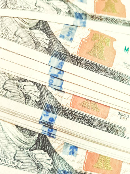 istock Macro shot of one hundred dollar bills 1138209894