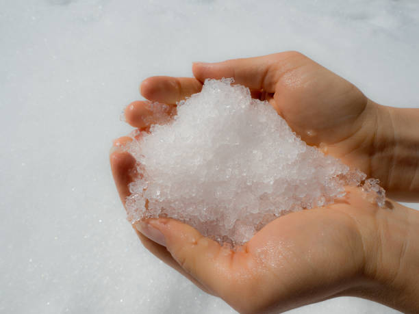 istock Holding snow in the hands. 1138212850