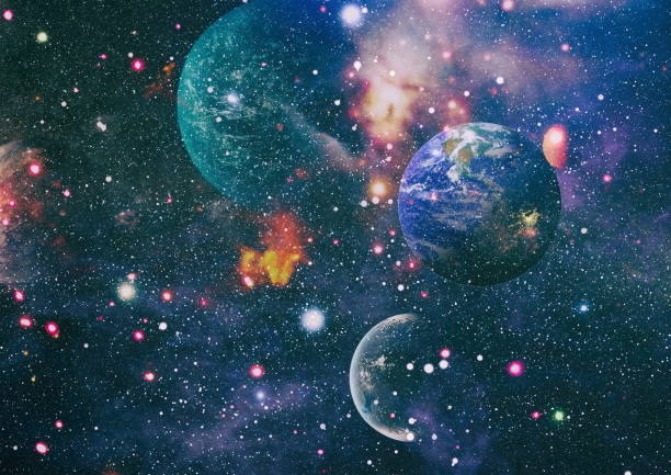 istock planets, stars and galaxies in outer space showing the beauty of space exploration. Elements furnished by NASA 1138220482