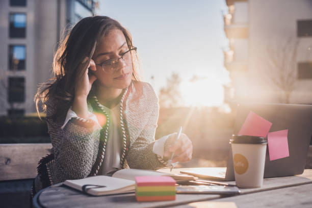 istock Being productive outside of the office. 1138221244