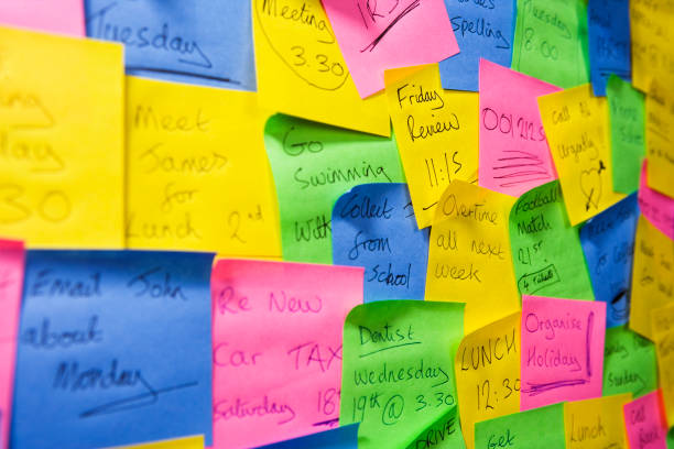 istock An assortment of colourful post it notes 1138221382