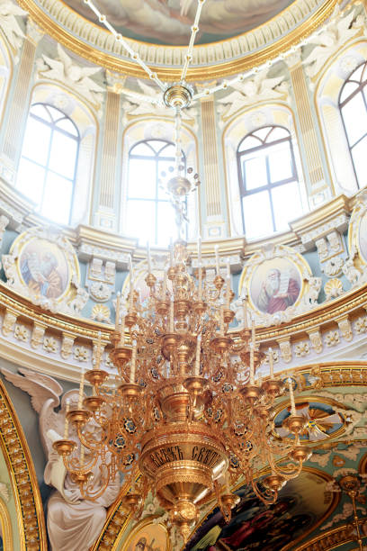 istock golden beautiful interior inside christian church one 1138223521